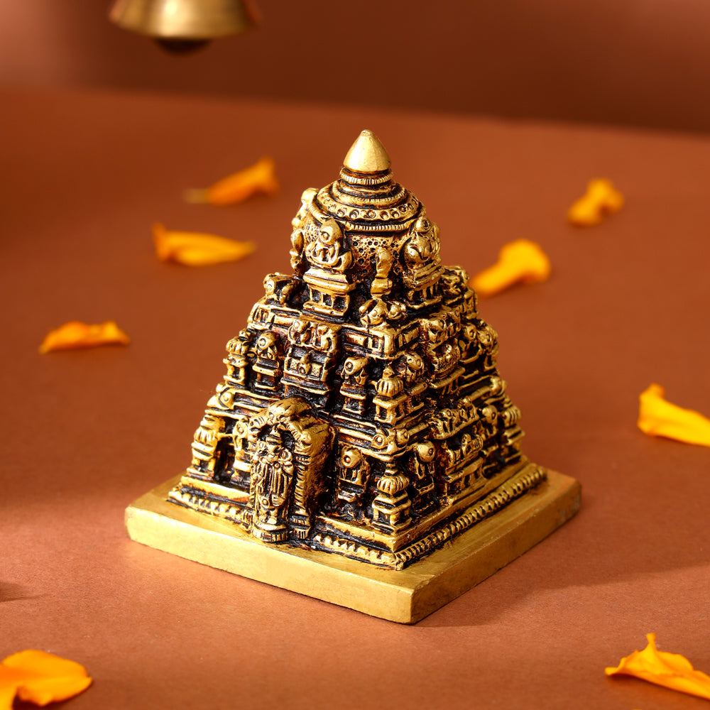 Brass Balaji Temple Model (5 Inch)