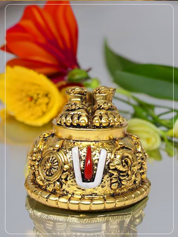 Lord Balaji Charan with Shanku Chakra Namam