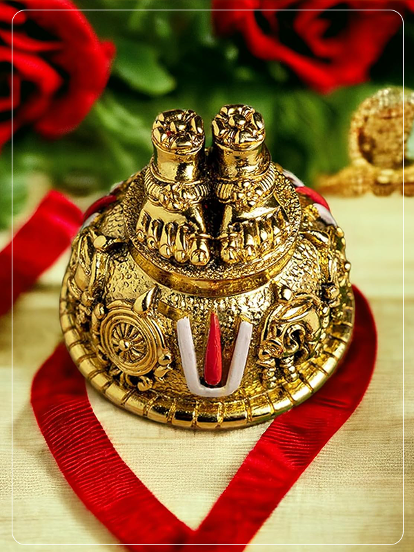 Lord Balaji Charan with Shanku Chakra Namam