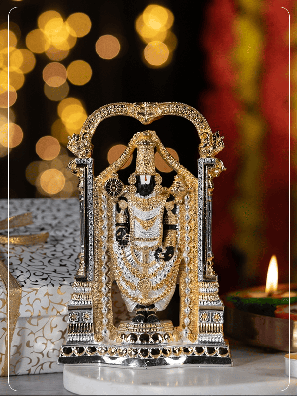 VENKATESHWAR A SWAMY IDOL