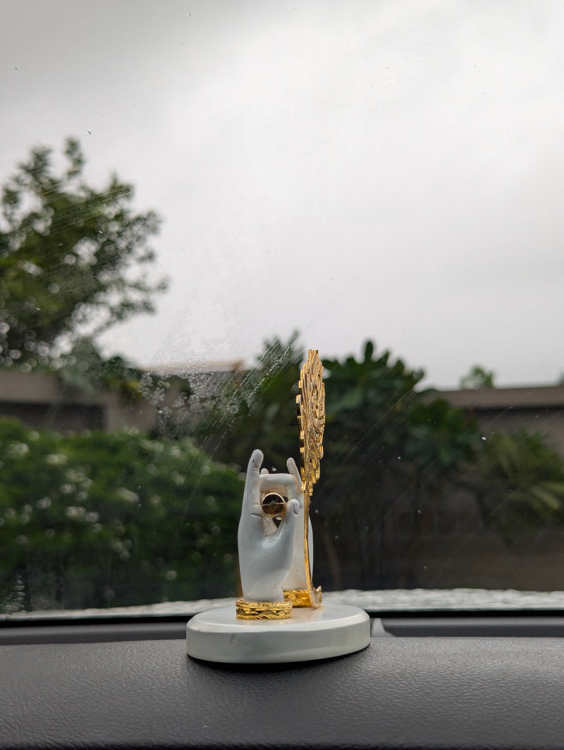 Krishnaji Divine Hands Idols (4.5) for car dashboard