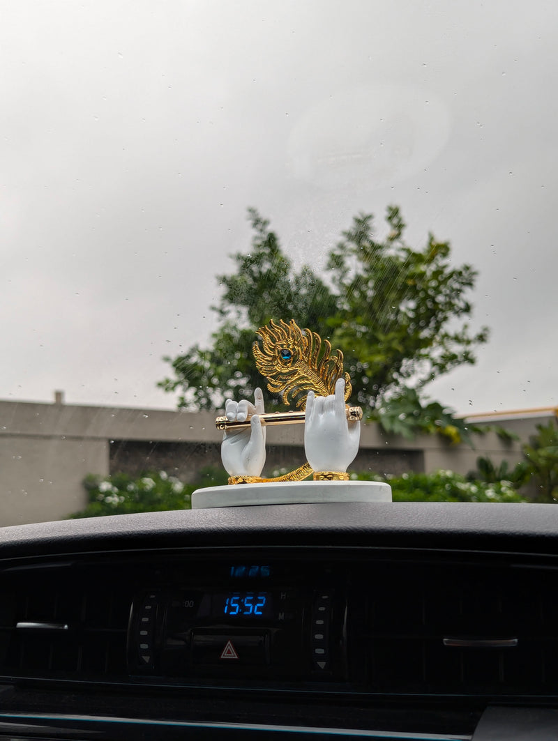 Krishnaji Divine Hands Idols (4.5) for car dashboard