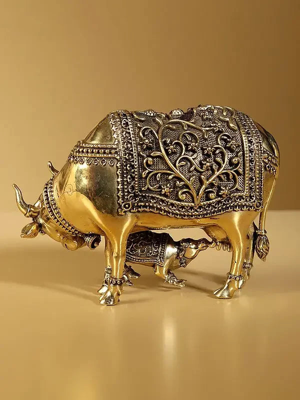 Kamdhenu Cow With Calf ( BUY 1 GET 1 FREE 😍)