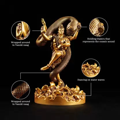 Mystical Lord Shiva Car Dashboard