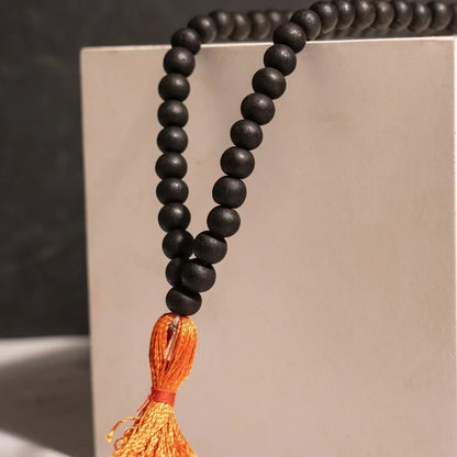 Premium Original Karungali Malai - Natural Black Ebony Wood Govt. Certified