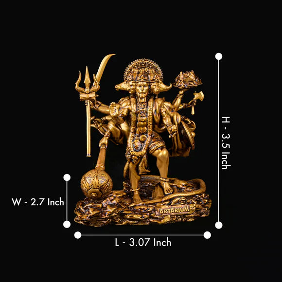 Panchmukhi Hanuman Car Dashboard Idol