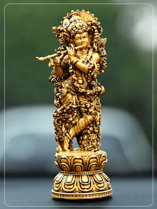 Shree Krishna Idol Car Dashboard