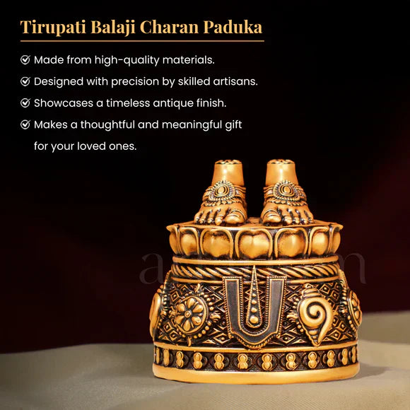 Tirupati Balaji Charan Paduka  BUY 1 GET 1 FREE