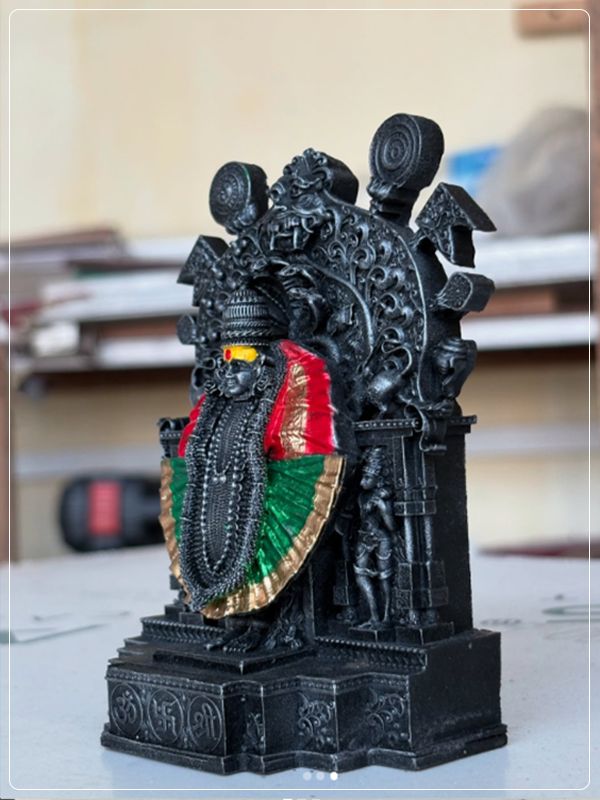 Kolhapur Mahalaxmi Ambabai 5 Inch Idol