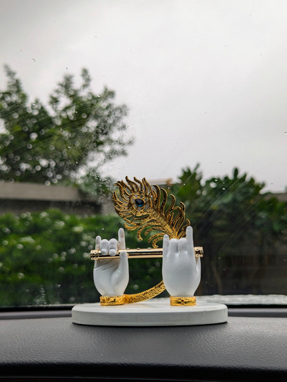 Krishnaji Divine Hands Idols (4.5) for car dashboard