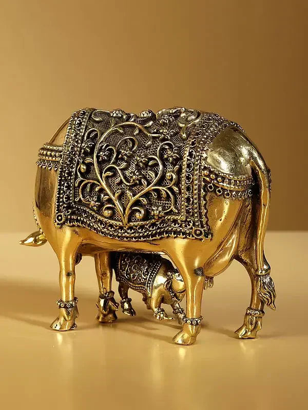 Kamdhenu Cow With Calf ( BUY 1 GET 1 FREE 😍)